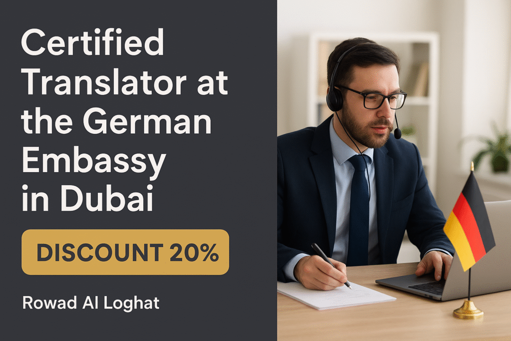 Certified German Embassy Translator in Dubai
