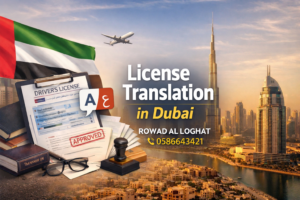 License Translation in Dubai